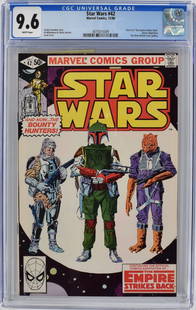 Star Wars #42 CGC 9.6 1980: Star Wars #42 | Marvel 12/80 | CGC Graded 9.6 | WHITE Pages. Professionally graded/encapsulated.