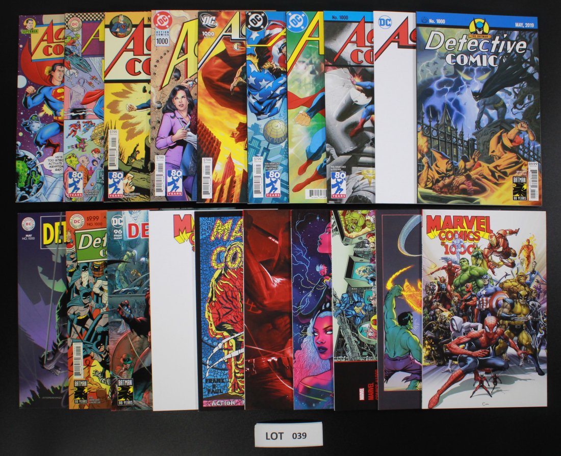 Action | Detective | Marvel 1000 Group of 20 (1 of 3)