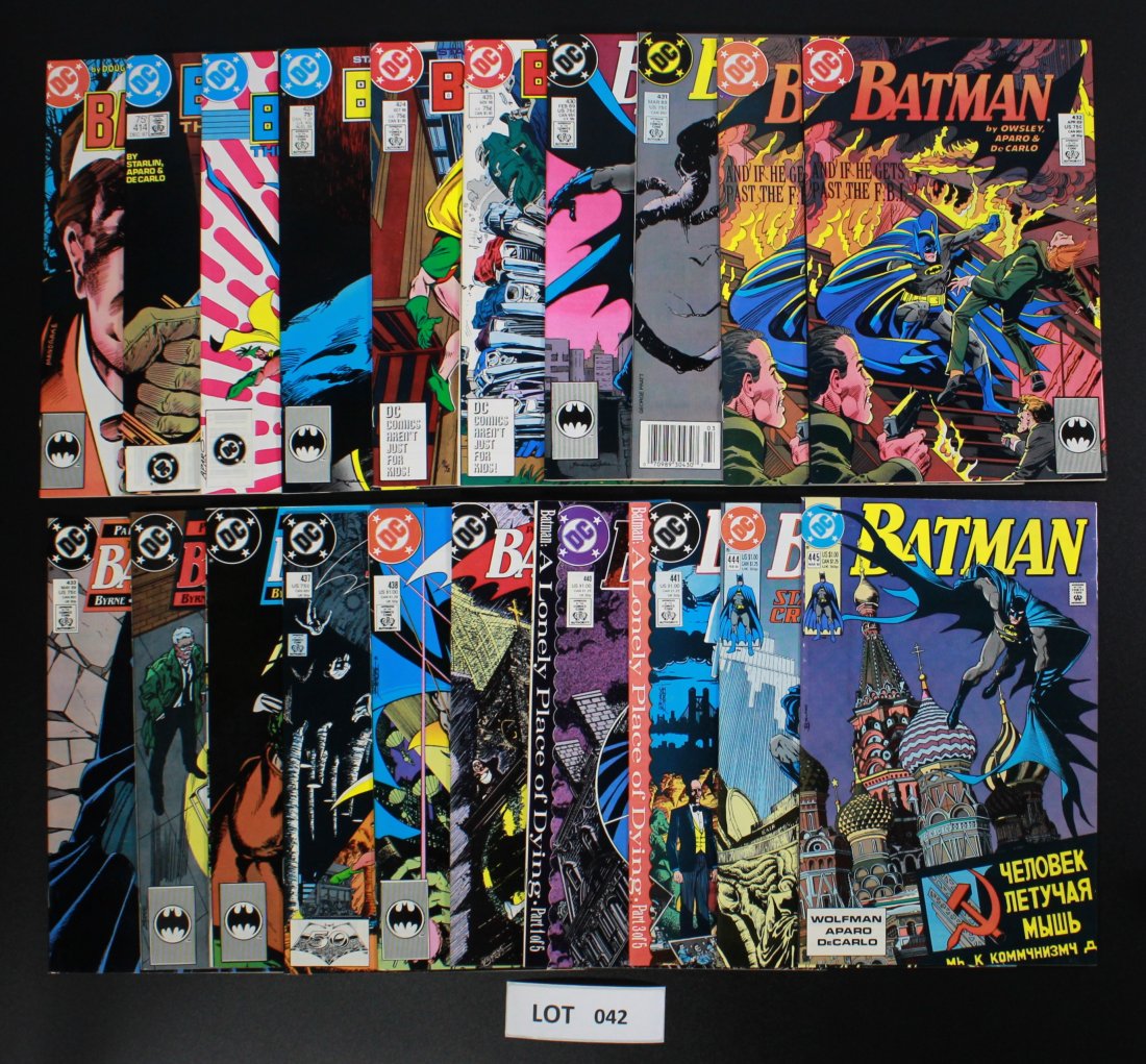 Batman Group of 20 Comics (1 of 3)