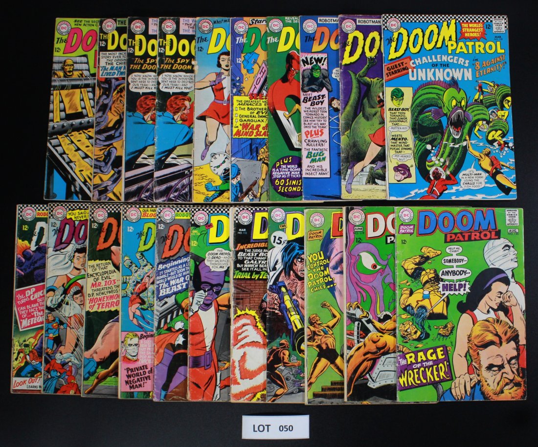 Doom Patrol Group of 21 Comics (1 of 3)
