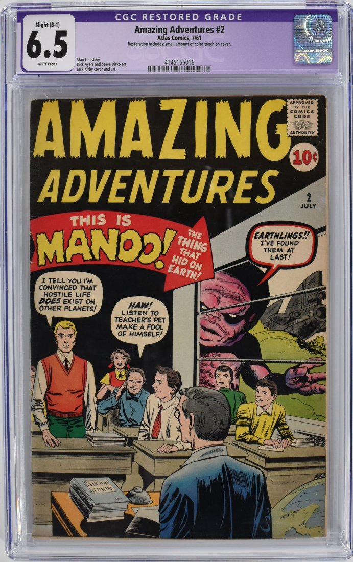 Amazing Adventures #2 CGC 6.5 1961 (1 of 2)