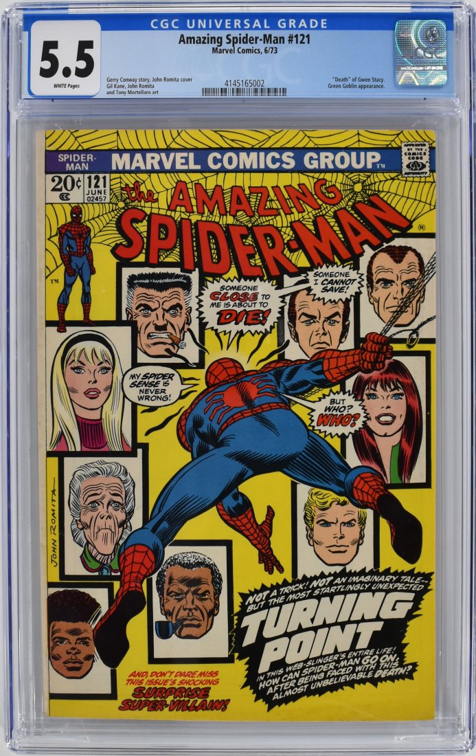 Amazing Spider-Man #121 CGC 5.5 1973 (1 of 2)
