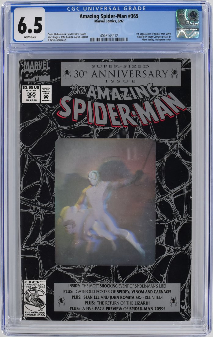 Amazing Spider-Man #365 CGC 6.5 1992 (1 of 2)