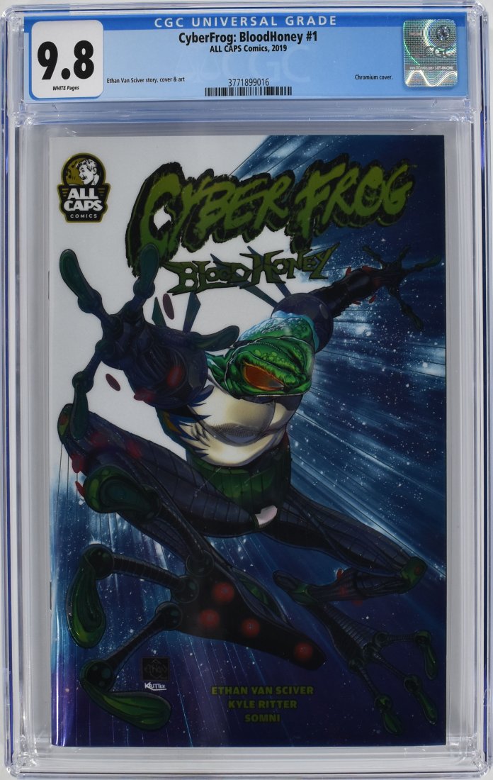 CyberFrog: BloodHoney #1 CGC 9.8 2019 (1 of 2)