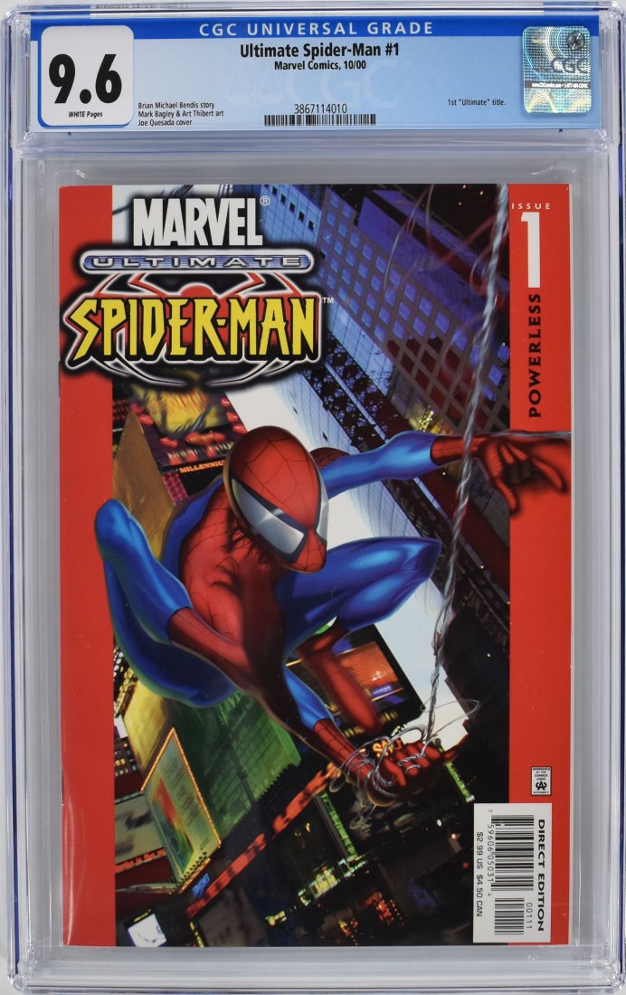 Ultimate Spider-Man #1 CGC 9.6 2000 (1 of 2)