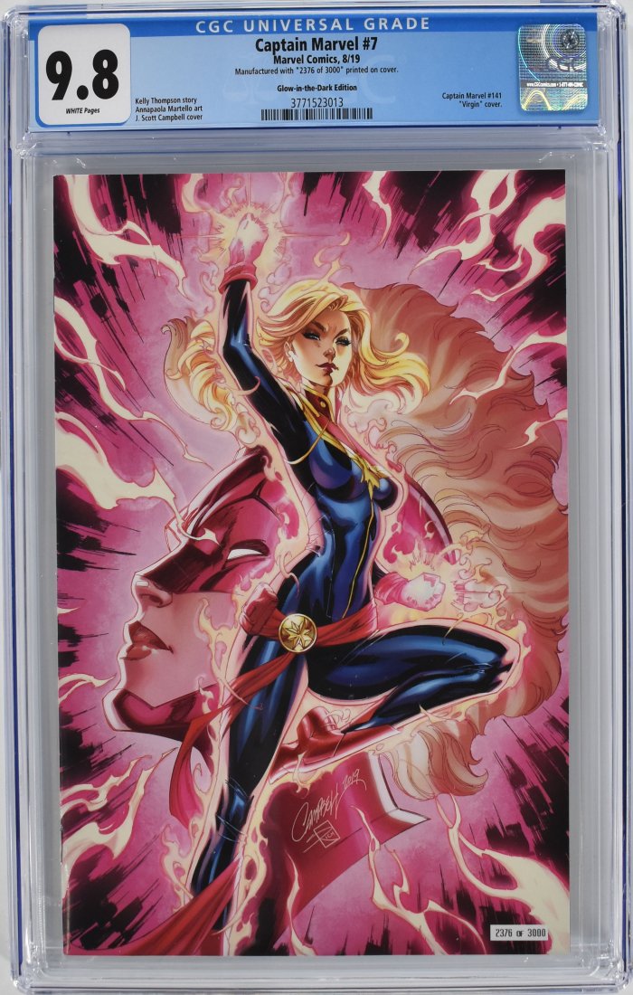 Captain Marvel #7 CGC 9.8 2019 (1 of 2)