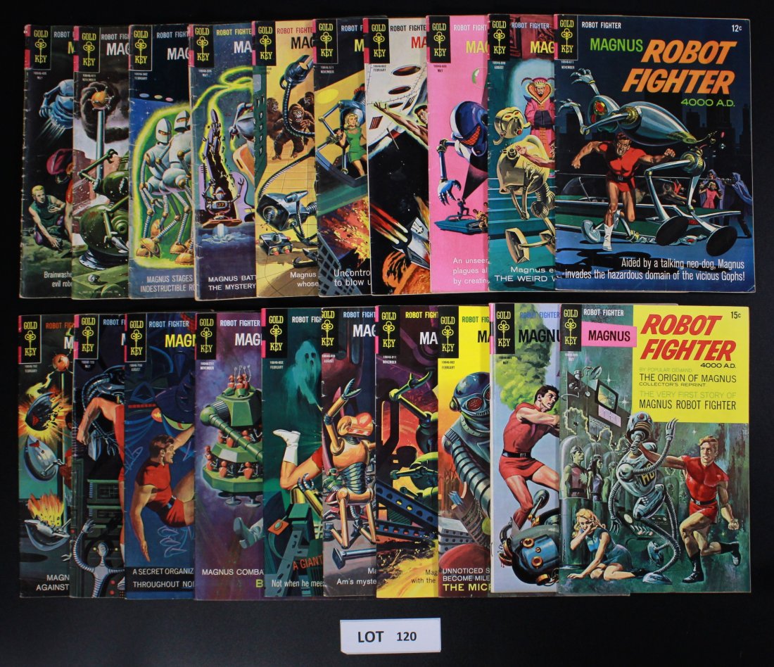 Magnus Robot Fighter Group of 20 Comics (1 of 3)