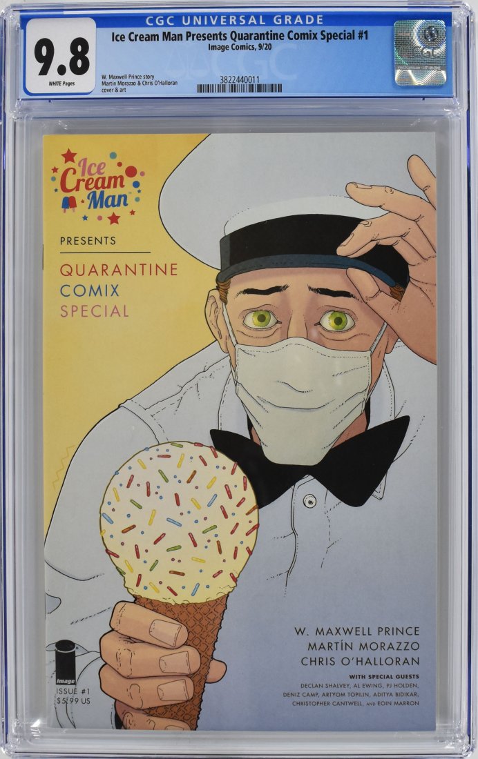 Ice Cream Man Presents Quarantine Comix Special #1 CGC 9.8 2020 (1 of 2)
