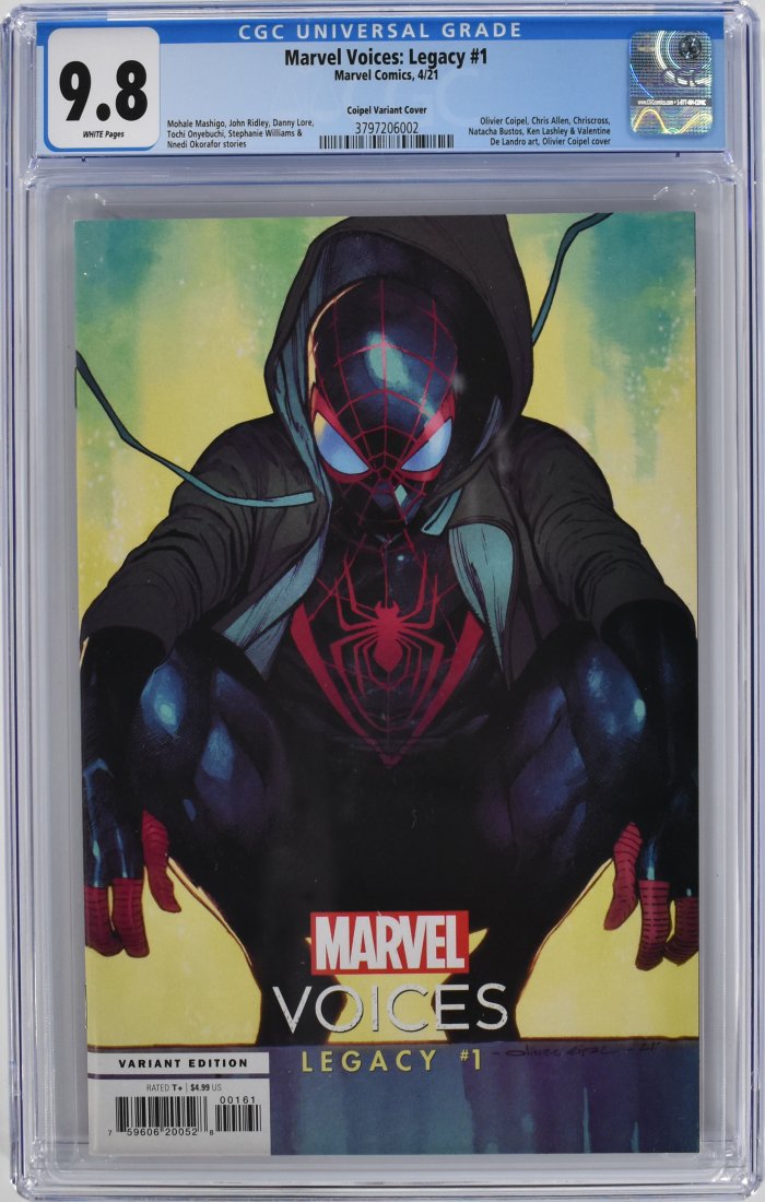Marvel Voices: Legacy #1 CGC 9.8 2021 Coipel Variant (1 of 2)