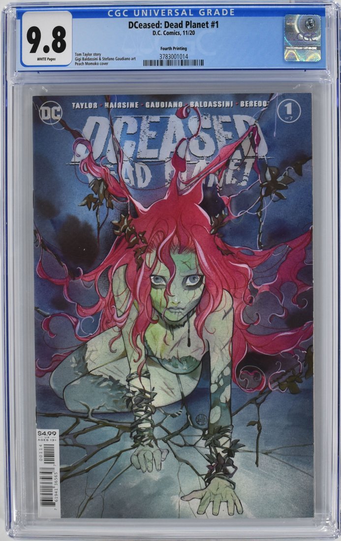 DCeased: Dead Planet #1 CGC 9.8 2020 4th Printing Momoko (1 of 2)