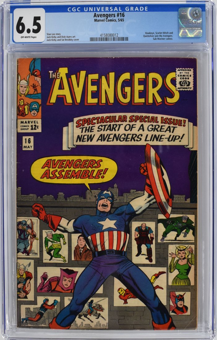 Avengers #16 CGC 6.5 1965 (1 of 2)
