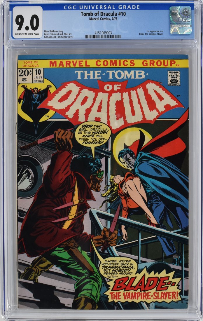 Tomb of Dracula #10 CGC 9.0 1973 (1 of 2)