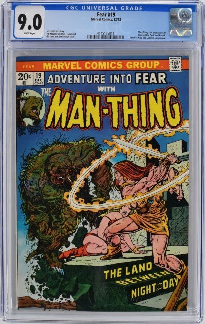 Fear #19 CGC 9.0 1973 (1 of 2)