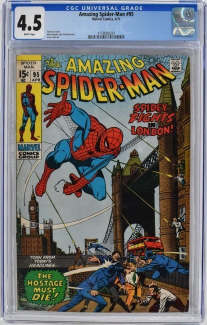 Amazing Spider-Man #95 CGC 4.5 1971 (1 of 2)