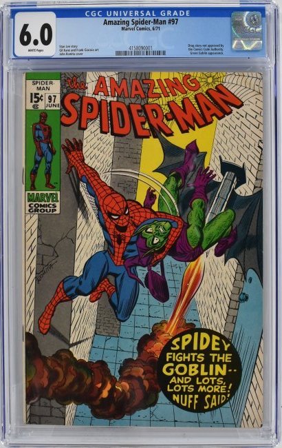 Amazing Spider-Man #97 CGC 6.0 1971 (1 of 2)