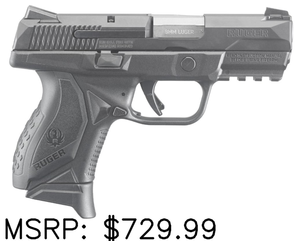 Ruger American Pistol Compact 9mm Pistol: Ruger American Pistol Compact 9mm Pistol, Brand New - Never Fired