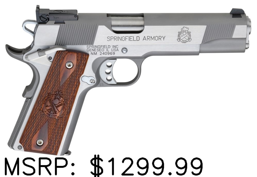 Springfield Armory Model 1911-A1 45 ACP Pistol: Springfield Armory Model 1911-A1 45 ACP Pistol , Brand New - Never Fired