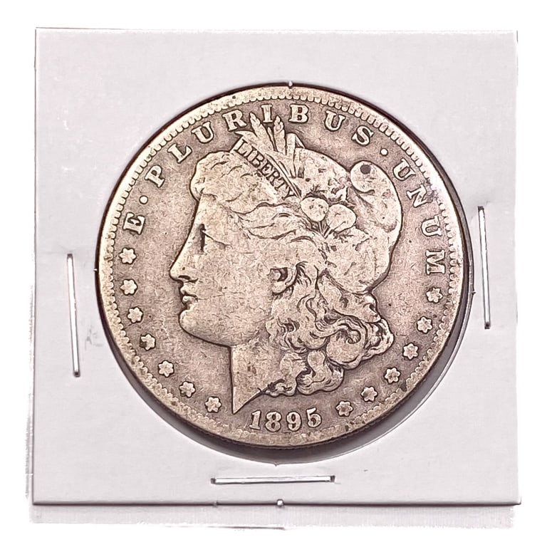 1895-S Morgan Silver Dollar FINE GRADE: 1895-S Morgan Silver Dollar FINE GRADE