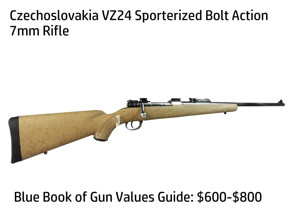 Czechoslovakia VZ24 Sporterized Bolt Action 7mm: Czechoslovakia VZ24 Sporterized Bolt Action 7mm