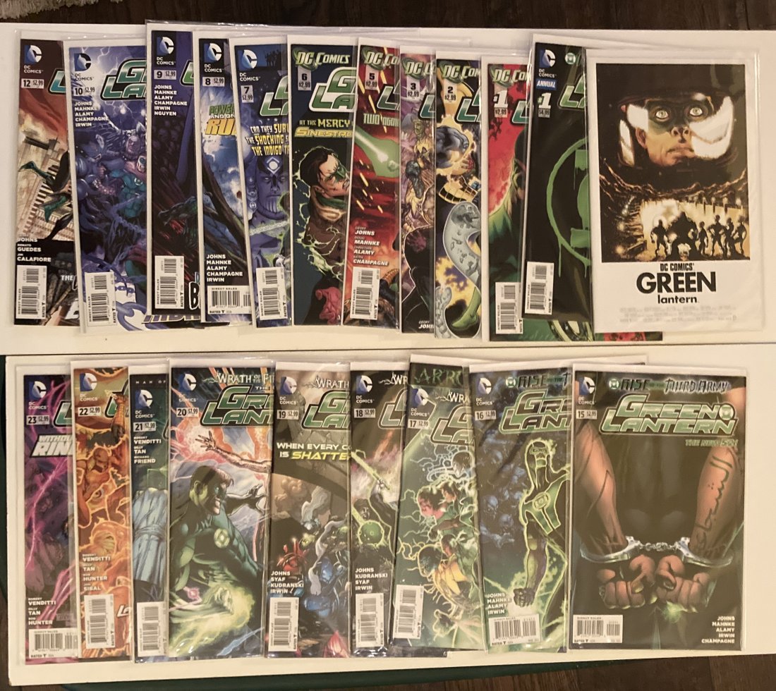 modern era Green Lantern lot (1 of 3)