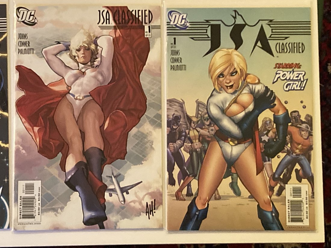 JSA lot with high grade Adam Hughes issue (1 of 4)