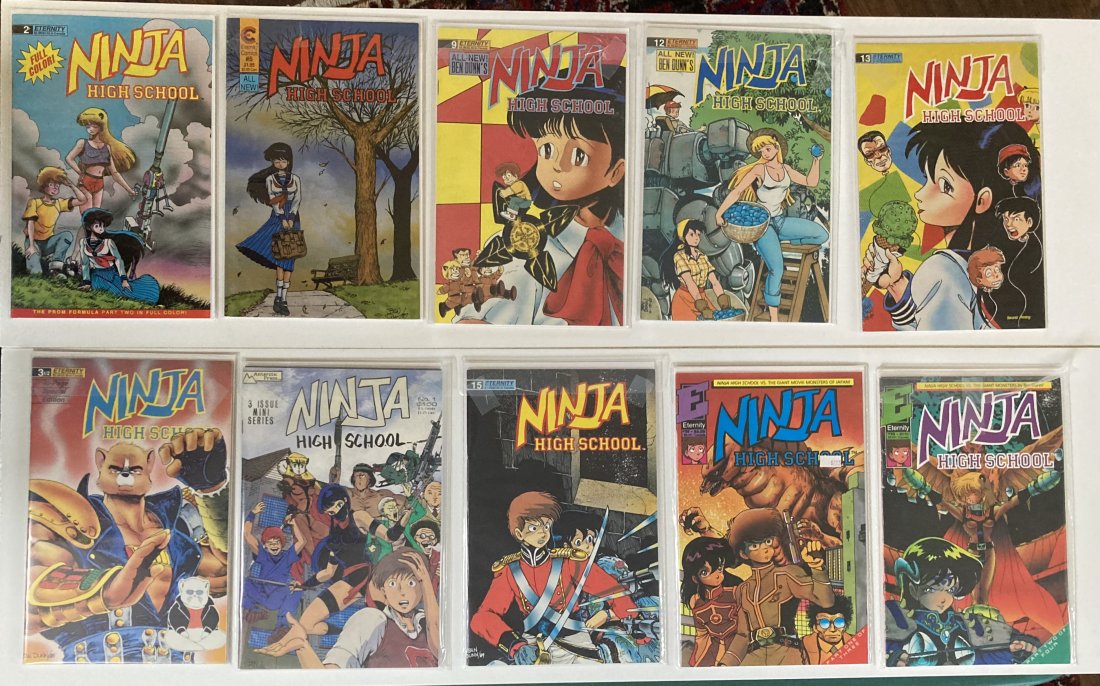 Ninja High School / Outlanders lot (1 of 8)