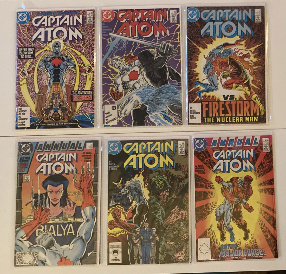 50+ issues of Captain Atom & 18 issues of Action Comics (1 of 6)