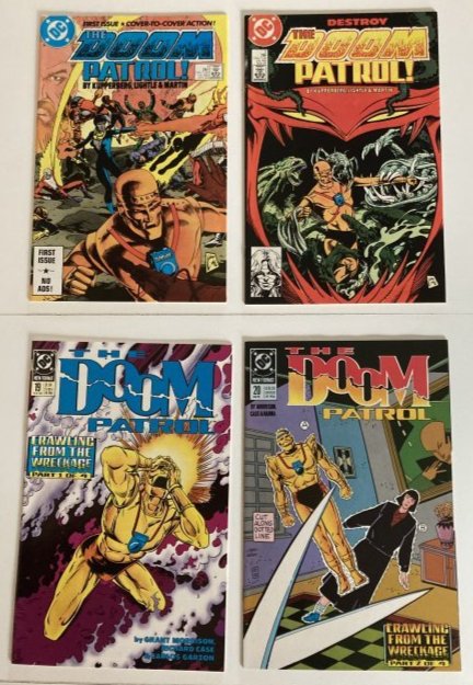 large lot of Doom Patrol comics (1 of 8)