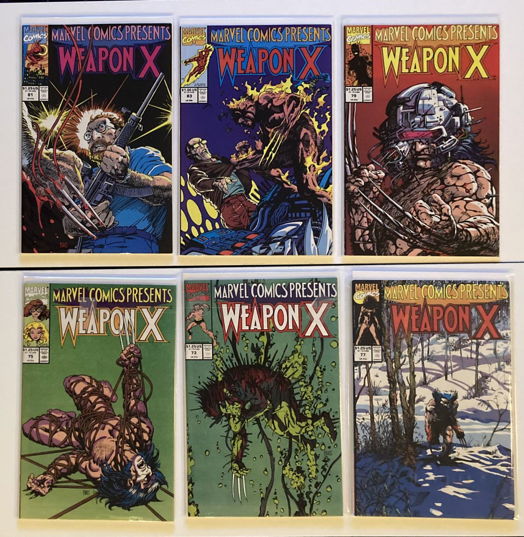 high grade MCP Weapon X lot (1 of 2)