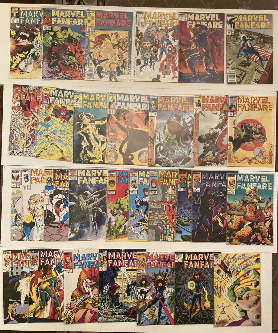 Marvel Fanfare lot (1 of 6)
