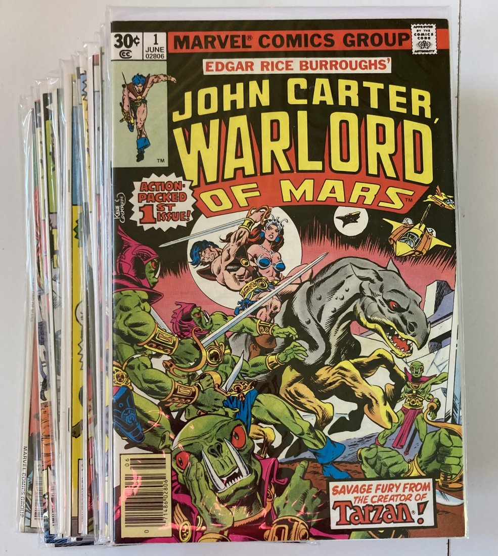 Marvel Bronze lot fea. John Carter complete series (1 of 5)