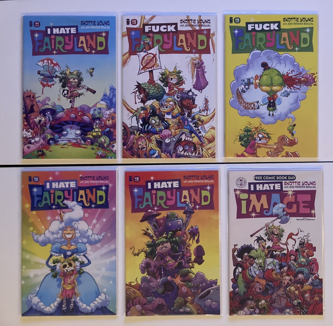 I Hate Fairyland, Manhatten Projects and Nowhere Men lot (1 of 3)