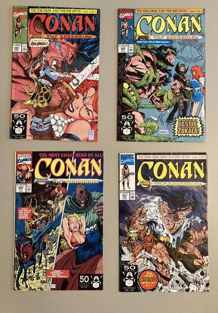 11 issue Conan lot - includes Jim Lee & Todd McFarlane covers (1 of 14)