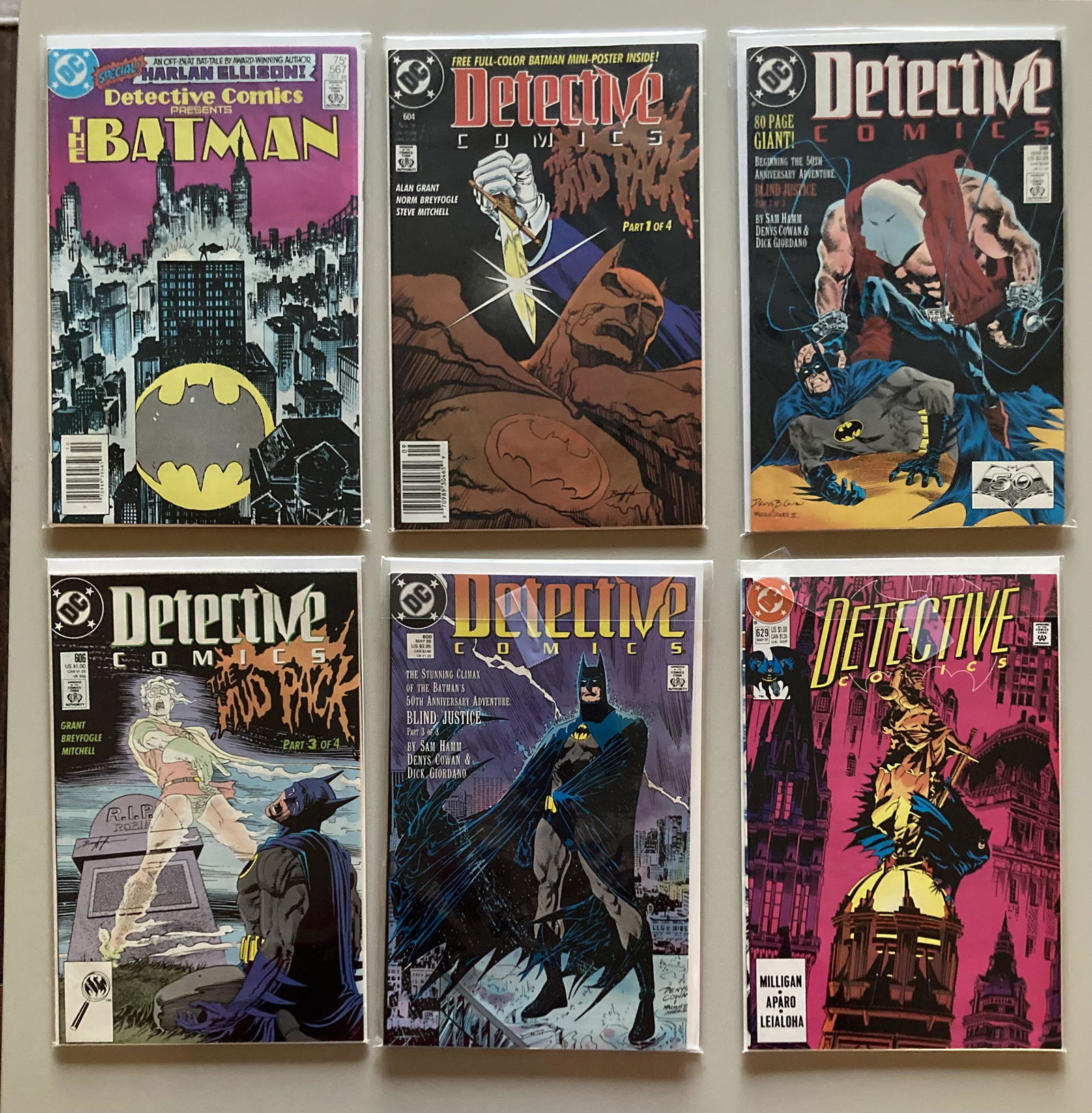 DC 45 comic lot - Hawkworld, Detective Comics & Action Comics (1 of 8)