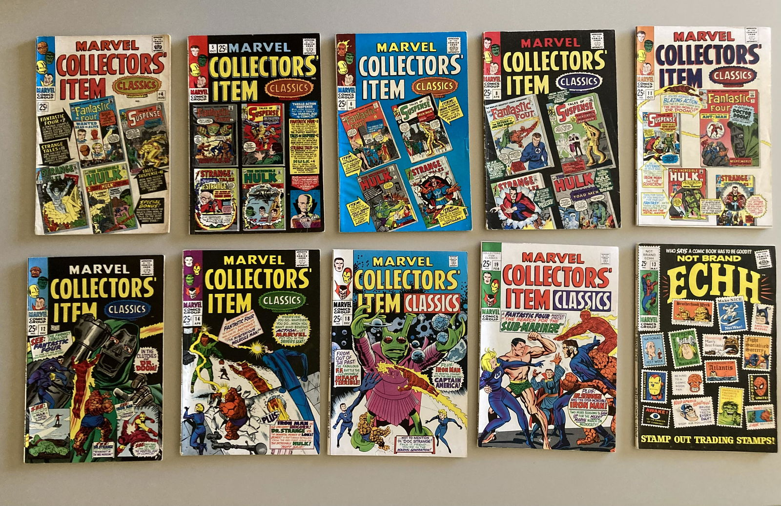 mixed Marvel Silver/Bronze lot (1 of 6)