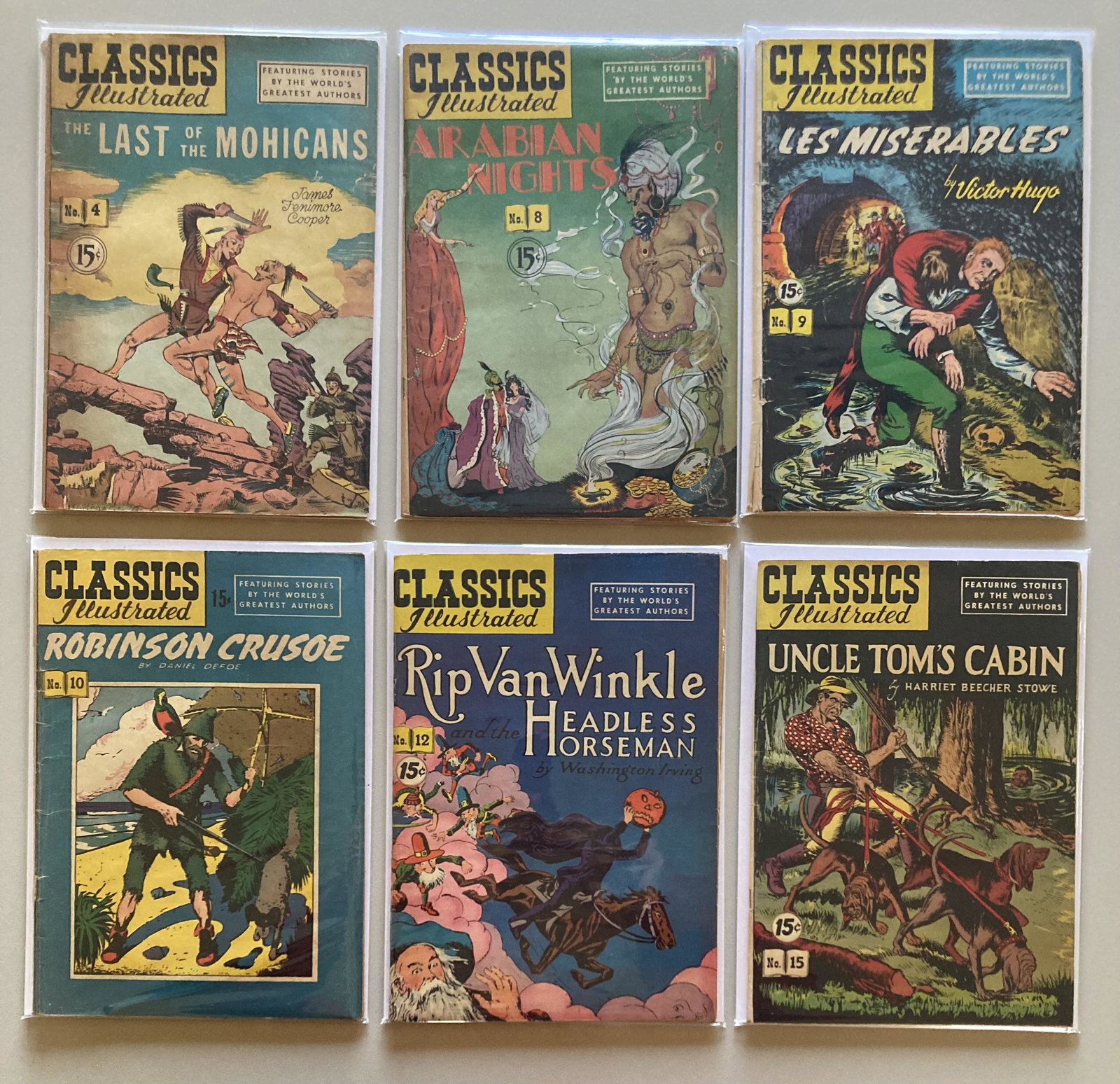 large lot Classics Illustrated (1 of 18)