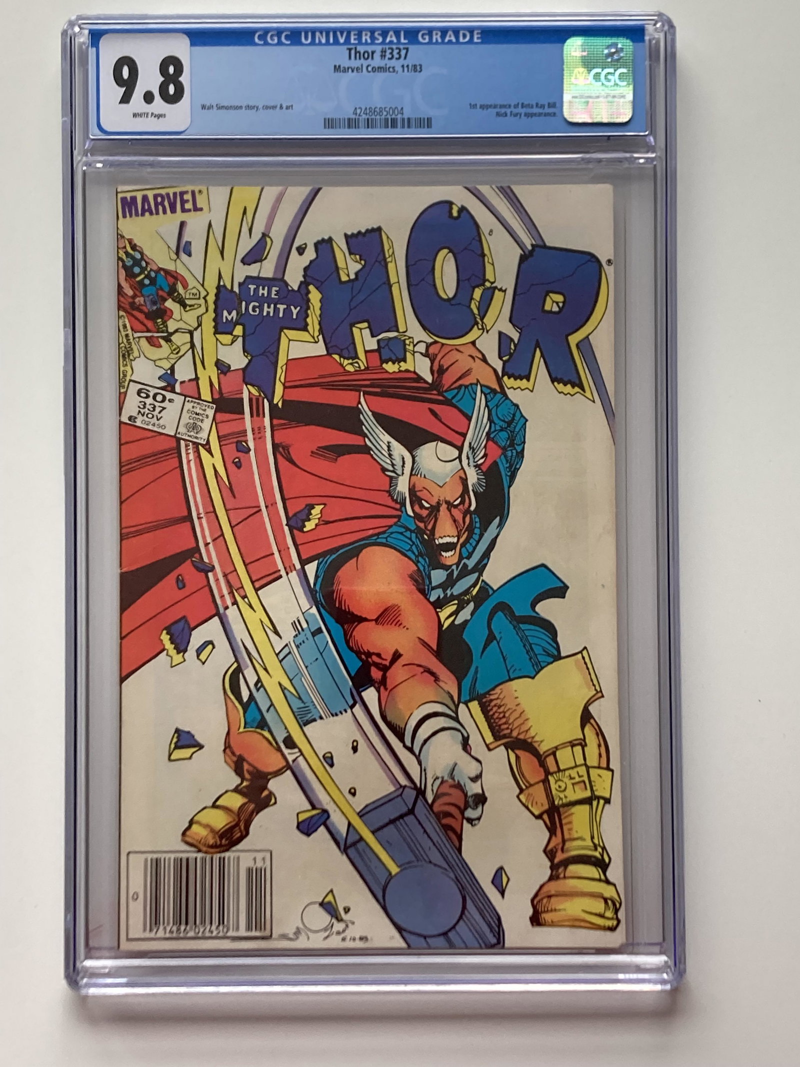Thor 337 CGC 9.8 (1 of 2)