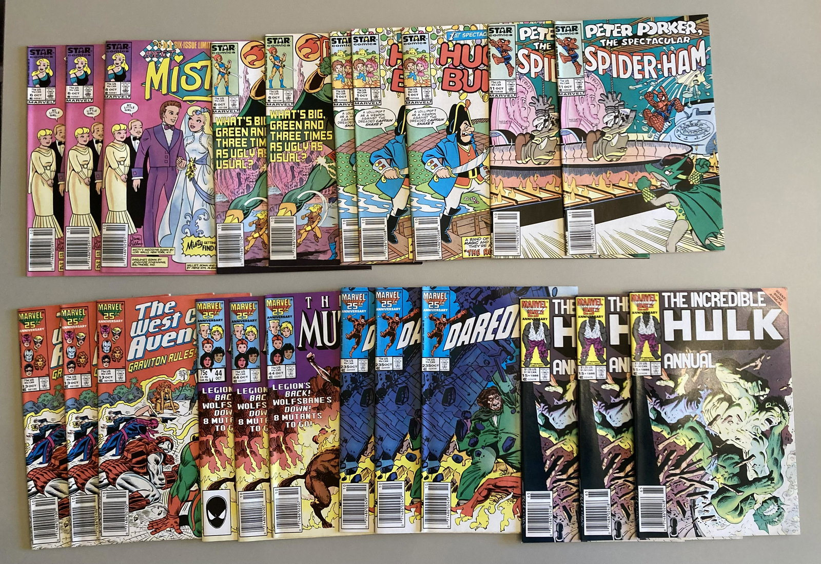 small copper newsstand lot (Star Comics) (1 of 4)