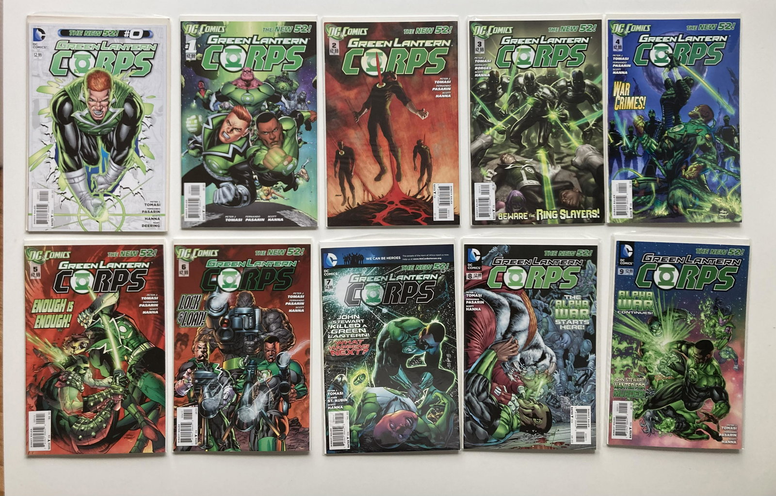 more GREEN LANTERN CORPS (1 of 8)