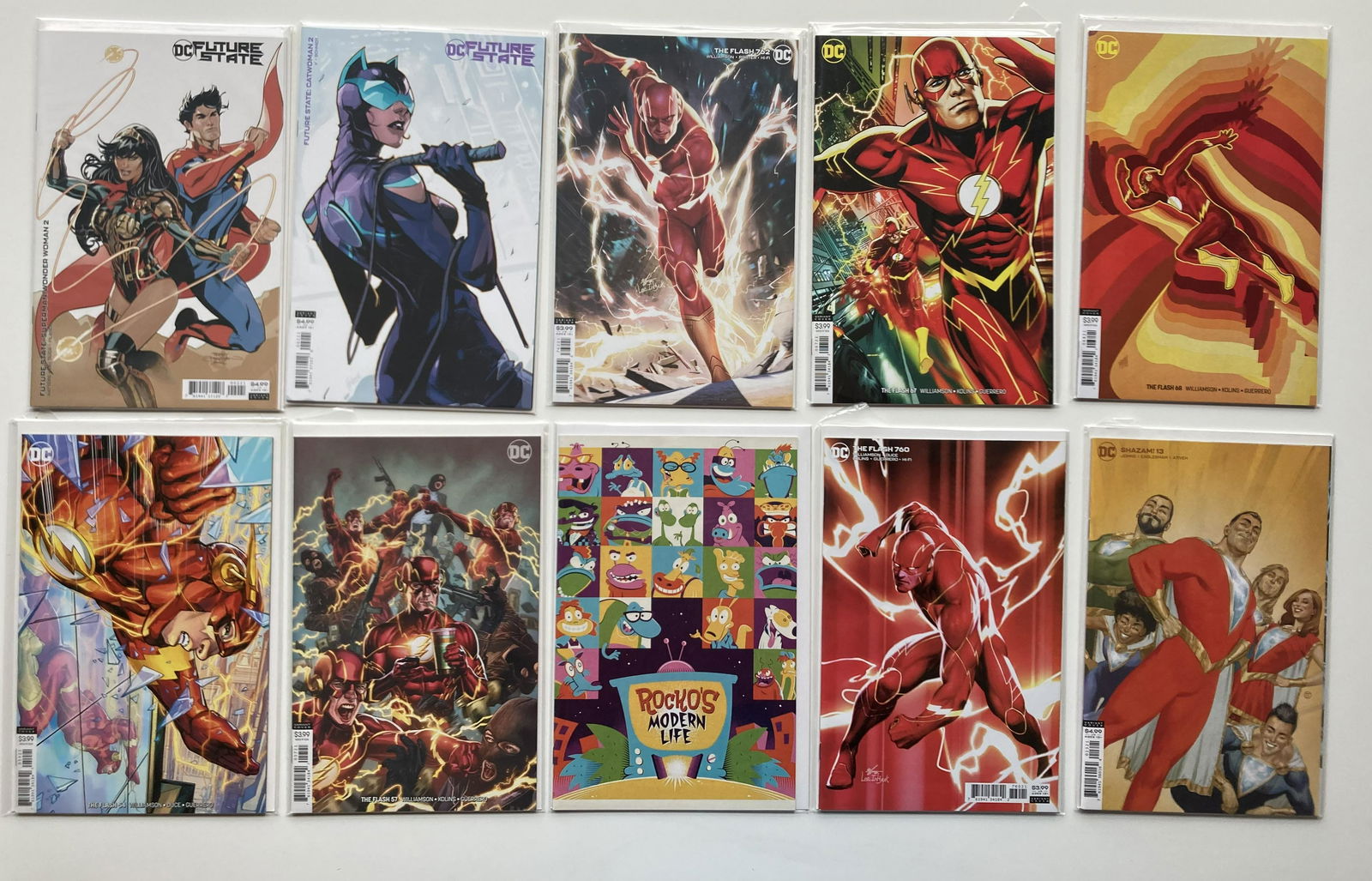 49 high quality comic lot - many variants (Frisson, foil) (1 of 7)