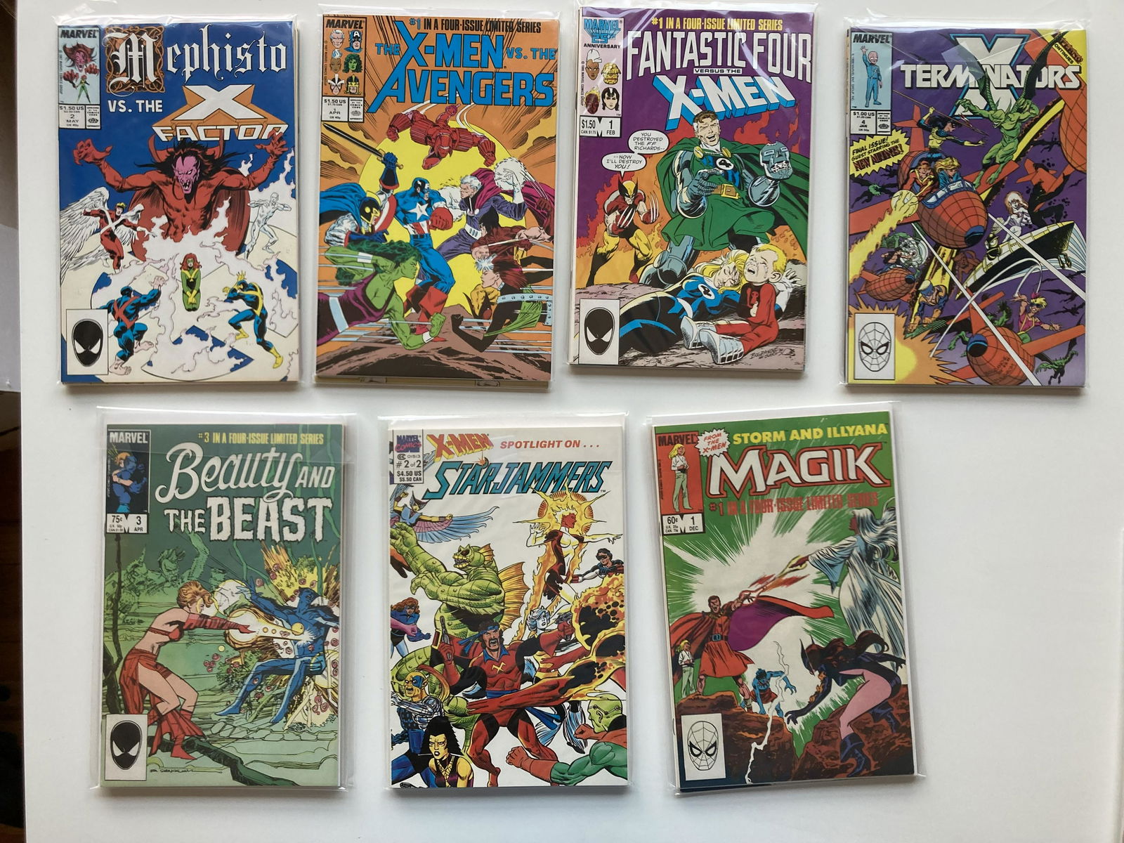 X-MEN lot - 7 complete miniseries and more (1 of 3)