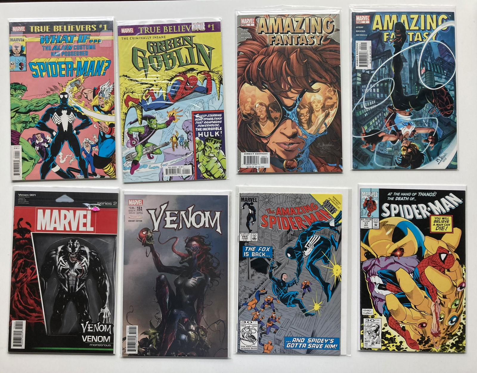 awesome SPIDER-MAN / VENOM lot (1 of 6)