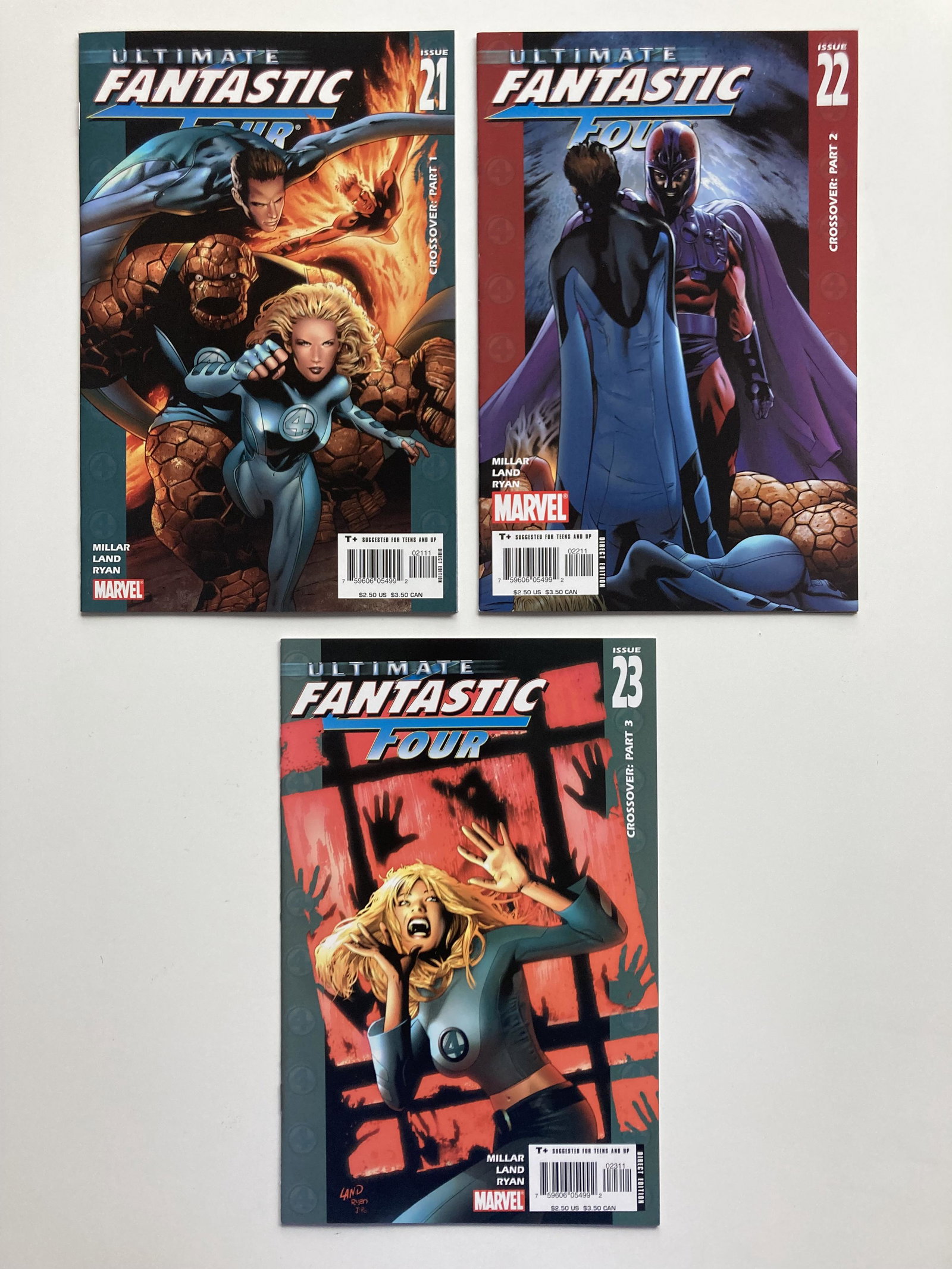 ULTIMATE FANTASTIC FOUR comics - includes 1st Marvel Zombies (1 of 9)