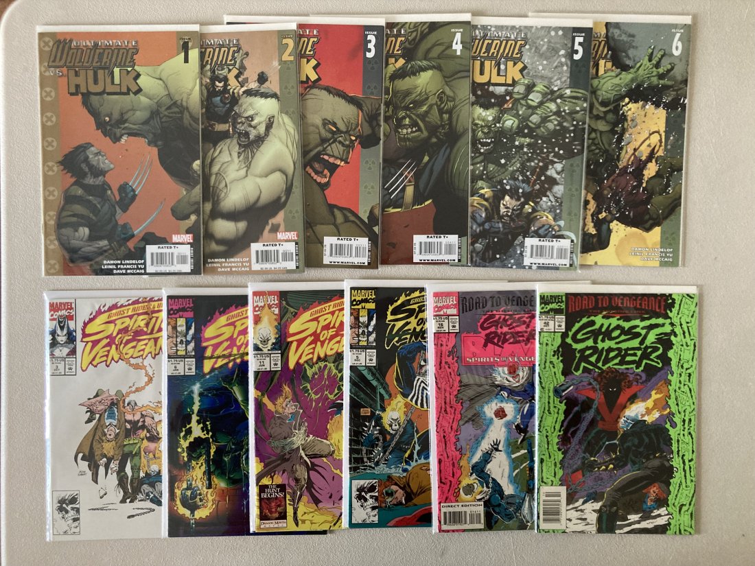 miniseries lot - ULTIMATE X, SPOOK HOUSE, CATWOMAN, X-MEN/WILDCATS & more (1 of 4)