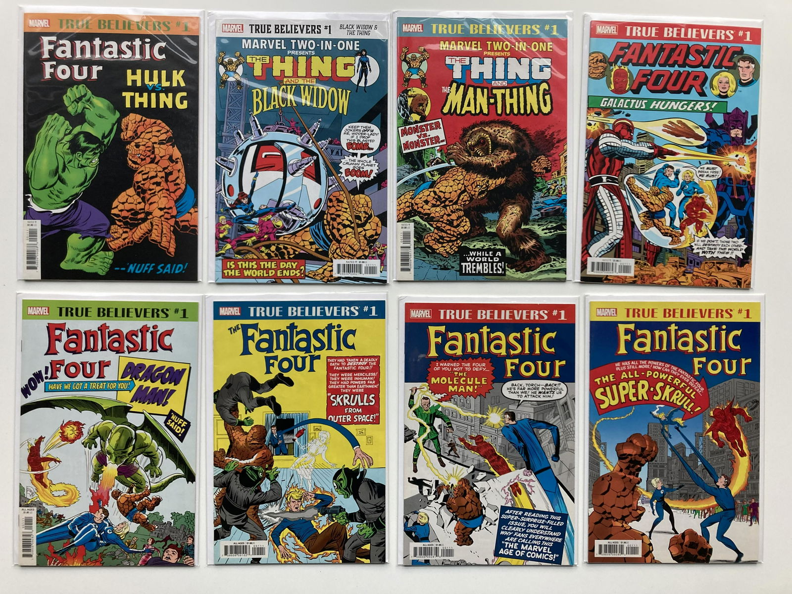 TRUE BELIEVERS / Stan Lee lot (1 of 5)