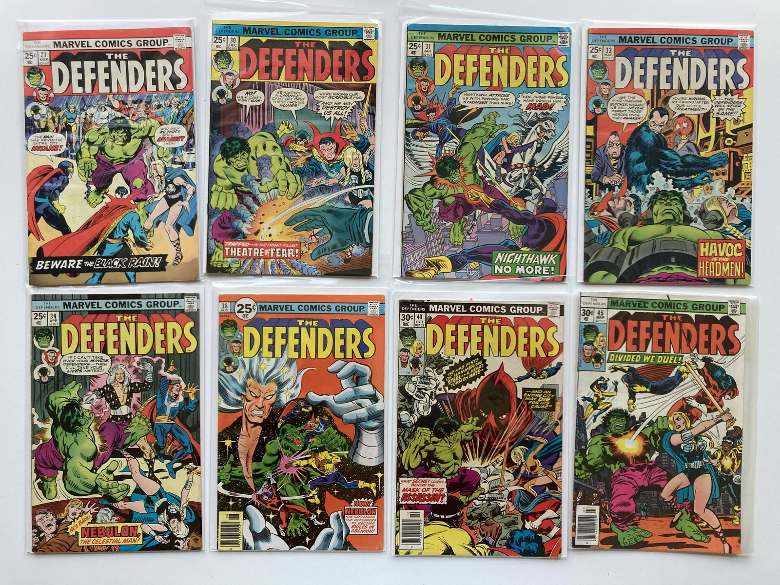 23 DEFENDERS comics (1 of 3)