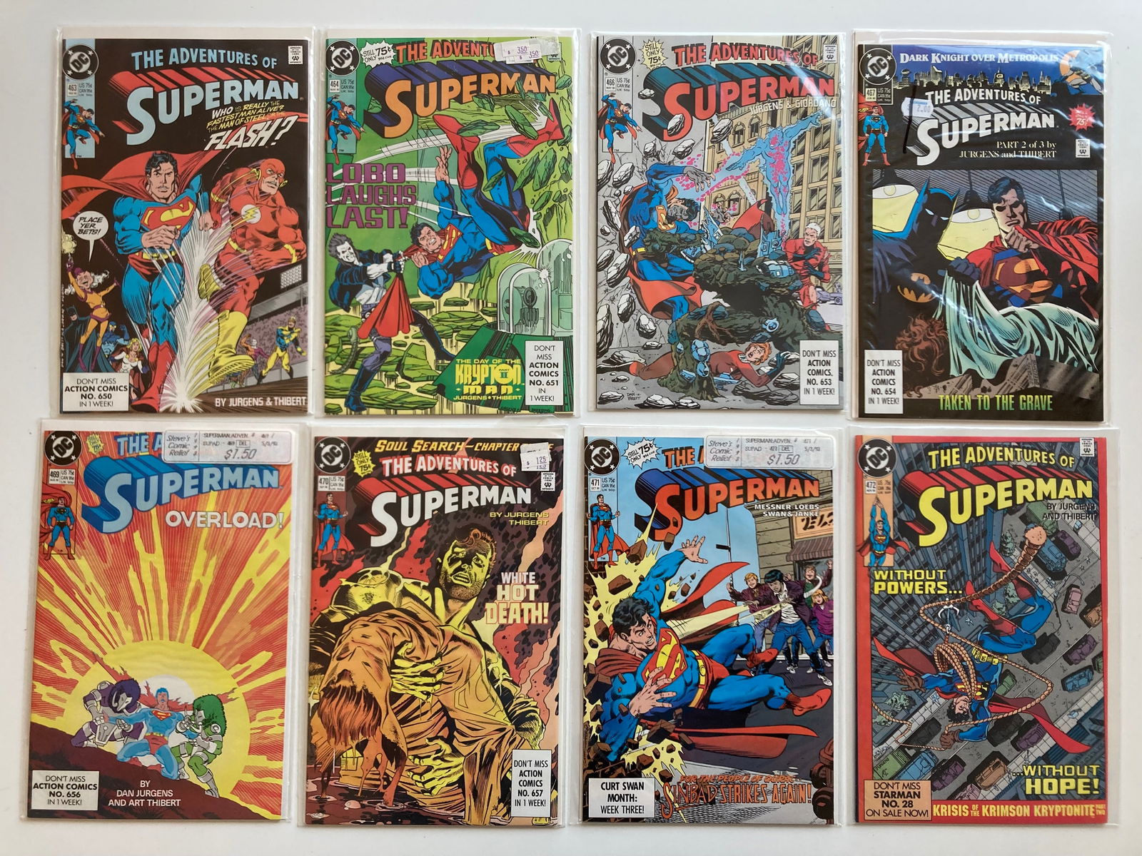 large ADVENTURES OF SUPERMAN lot (1 of 10)