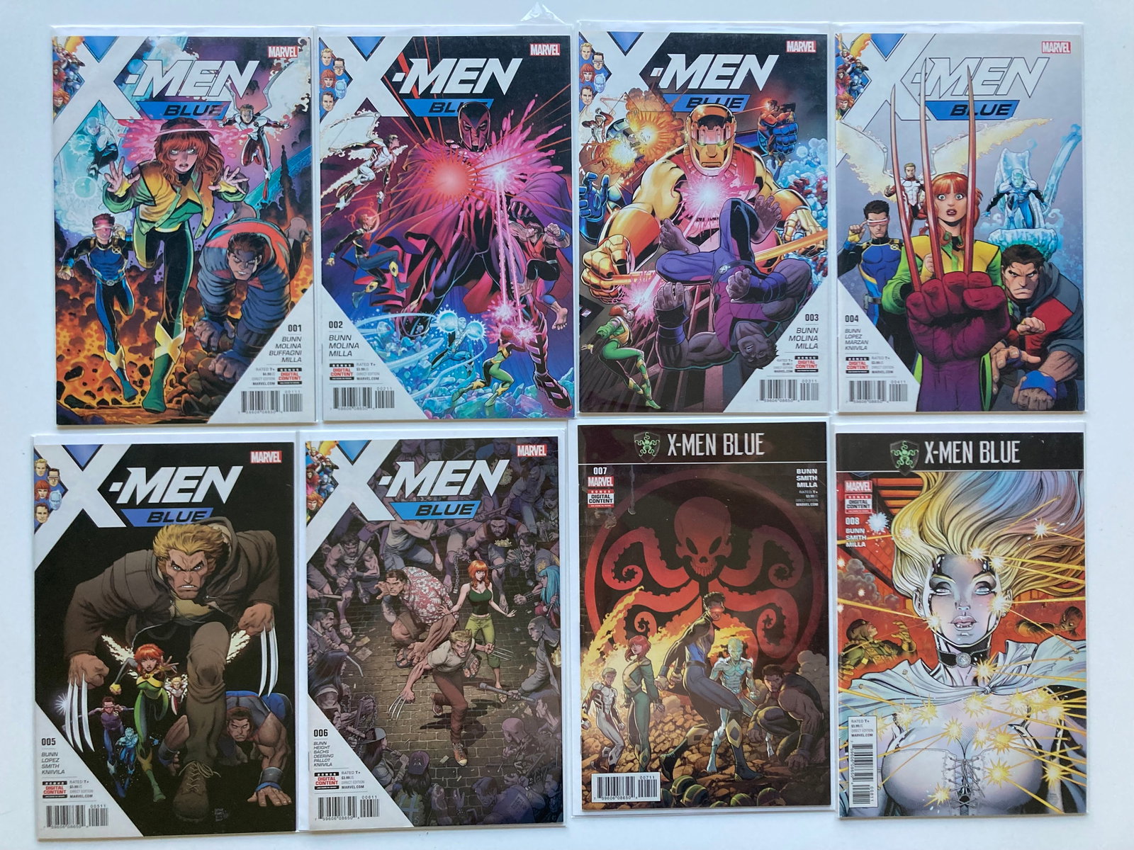 65 X-MEN - BLUE, minis, 1 shots (1 of 9)