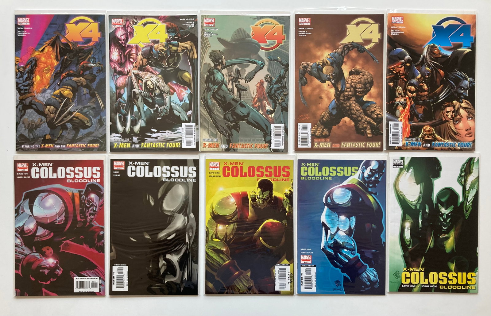 MARVEL LOT...X-MEN, FORCEWORKS, MARVEL KNIGHTS, WOLVERINE (1 of 8)