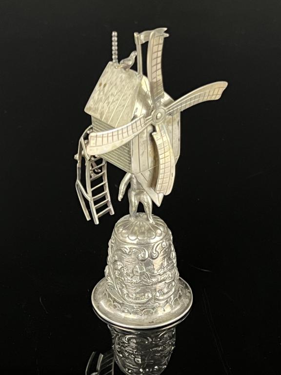 Sterling silver Figural Bell 4 OZT (1 of 4)